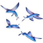 Flying Fish (Set of 4) Pool Mosaic
