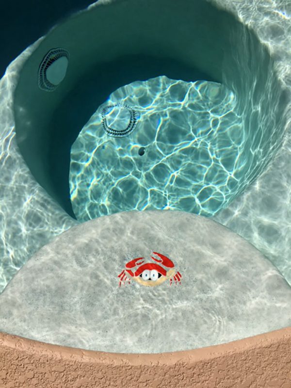 Fun Crab Pool Mosaic
