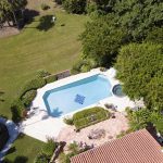 Glass Regal Medallion Pool Mosaic