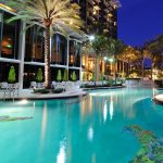 Glass Coral Reef Pool Mosaic