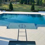 Flower Medallion Pool Mosaic