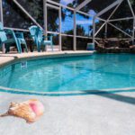 Conch Shell Pool Mosaic