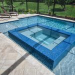 Azure 1″ x 2″ (Twilight Series) Glass Pool Tile