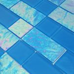 Azure Mixed (Twilight Series) Glass Pool Tile