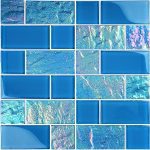 Azure Mixed (Twilight Series) Glass Pool Tile