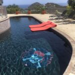Drop-In Pirate Pool Mat Pool Mosaic
