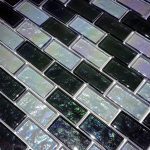Slate 1″ x 2″ (Galaxy Series) Glass Pool Tile