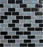 Slate 1″ x 2″ (Galaxy Series) Glass Pool Tile