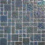 Graphite Mixed (Galaxy Series) Glass Pool Tile