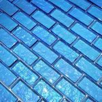 Blue 1″ x 2″ (Galaxy Series) Glass Pool Tile