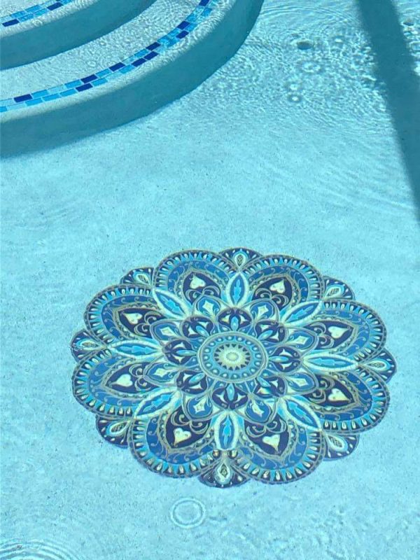 Joyful Soul Mandala Pool Mosaic