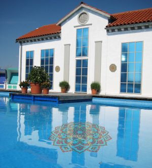 radiant beauty mandala pool