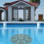 Sublime Earth Mandala Pool Mosaic