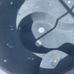 Dolphin Step Markers Pool Mosaic