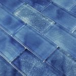 Stratus Blue 2″ x 4″ (Subway Series) Glass Pool Tile