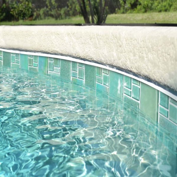 Seafoam Mixed (Avalon Series) Glass Pool Tile