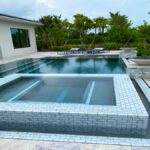Stratus White 2″ x 4″ (Subway Series) Glass Pool Tile
