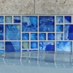 Island Gulf Mixed (Splash Series) Glass Pool Tile