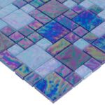 Deep Blue Seas Mixed (Splash Series) Glass Pool Tile
