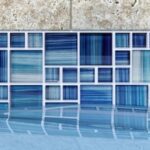Neptune Blocks Mixed (Splash Series) Glass Pool Tile