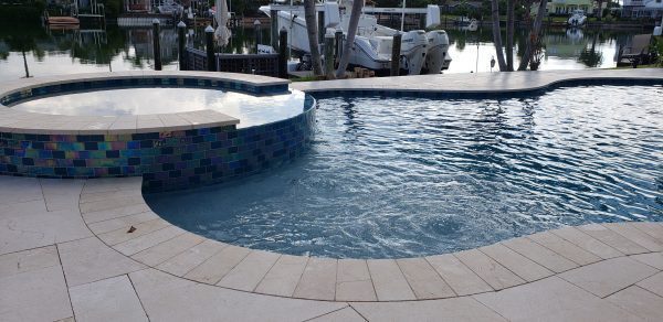 Bimini Blue 2″ x 3″ (Nautical Series) Glass Pool Tile