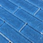 Blue 2″ x 6″ (Moonscape Series) Glass Pool Tile