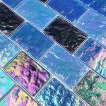 Dark Blue Blend 2″ x 3″ (Ocean Series) Glass Pool Tile