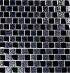 Black 1″ x 1″ (Signature Series) Glass Pool Tile