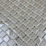 Gray 1″ x 1″ (Signature Series) Glass Pool Tile