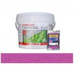 Rose – Starlike Crystal EVO 700 Epoxy Grout + J.22 Jewels Additive Tile Installation