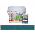 Serpentine – Starlike Crystal EVO 700 Epoxy Grout + J.15 Jewels Additive Tile Installation