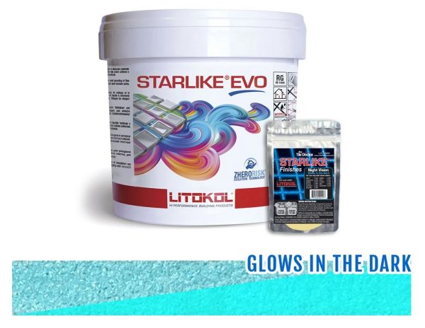 Azzurro Caraibi – Starlike EVO 320 Epoxy Grout Tile Installation