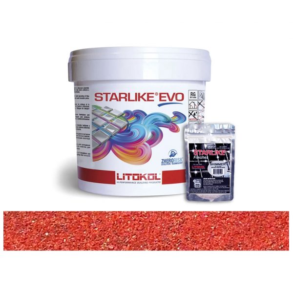 Rosso Oriente – Starlike EVO 550 Epoxy Grout Tile Installation