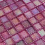 Fuchsia – Starlike Crystal EVO 700 Epoxy Grout + J.26 Jewels Additive Tile Installation