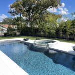 Black White 5/8″ x 5/8″ (Greek Key Series) Glass Pool Tile