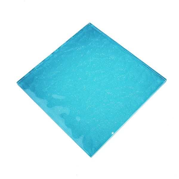 Turquoise 6″ x 6″ (Moonscape Series) Glass Pool Tile