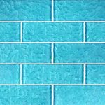 Turquoise 2″ x 6″ (Moonscape Series) Glass Pool Tile