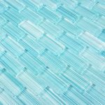 Seafoam 1″ x 2″ (Watercolors Series) Glass Pool Tile