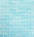Seafoam 1″ x 2″ (Watercolors Series) Glass Pool Tile