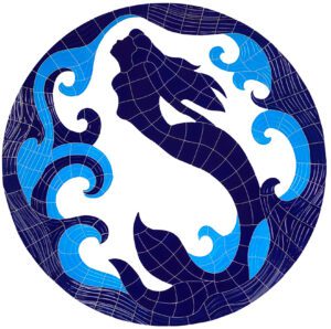 Mermaid Medallion MMEBLUL