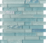 Inagua Linear Mixed (Bahama Series) Glass Pool Tile