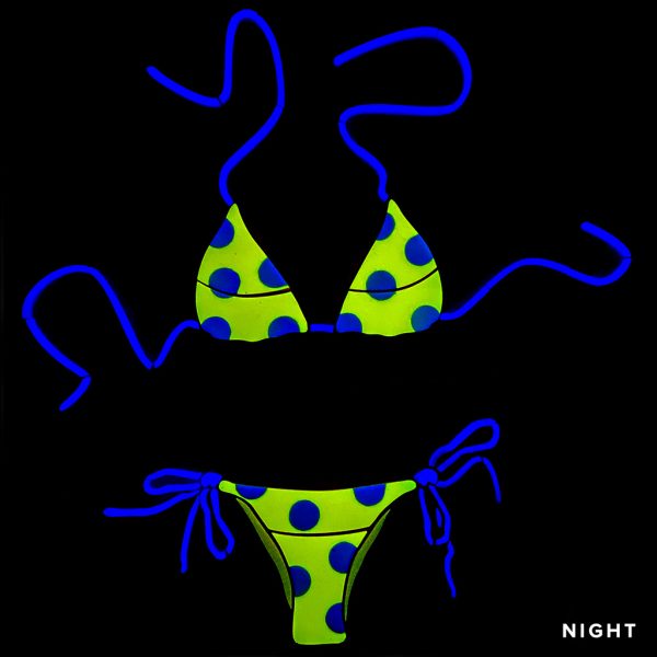 Glow in the Dark Itsy Bitsy Bikini Pool Mosaic