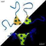 Glow in the Dark Itsy Bitsy Bikini Pool Mosaic