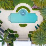 Glass Goddess Medallion Pool Mosaic