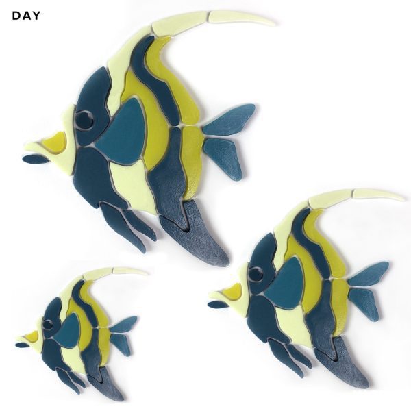 Glow in the Dark Moorish Idol Family Pool Mosaic