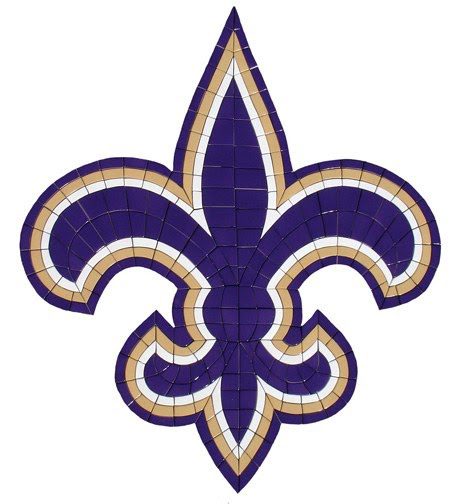 It’s a Fleur de Lis Mosaic Spree