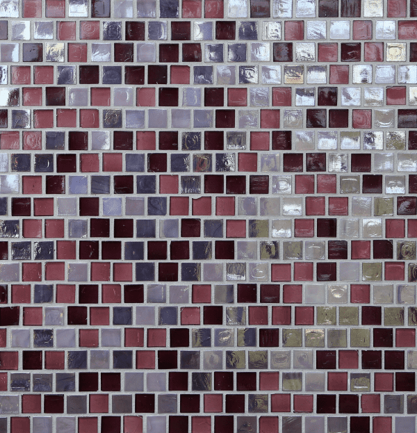 Sugar Plum 5/8″ x 5/8″ (Opal Blends Series) Glass Pool Tile