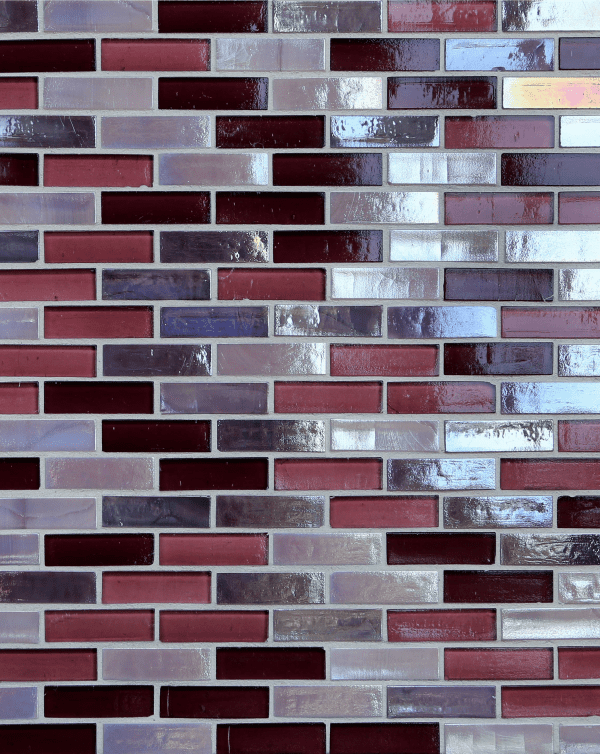 Sugar Plum 5/8″ x 1-7/8″ (Opal Blends Series) Glass Pool Tile