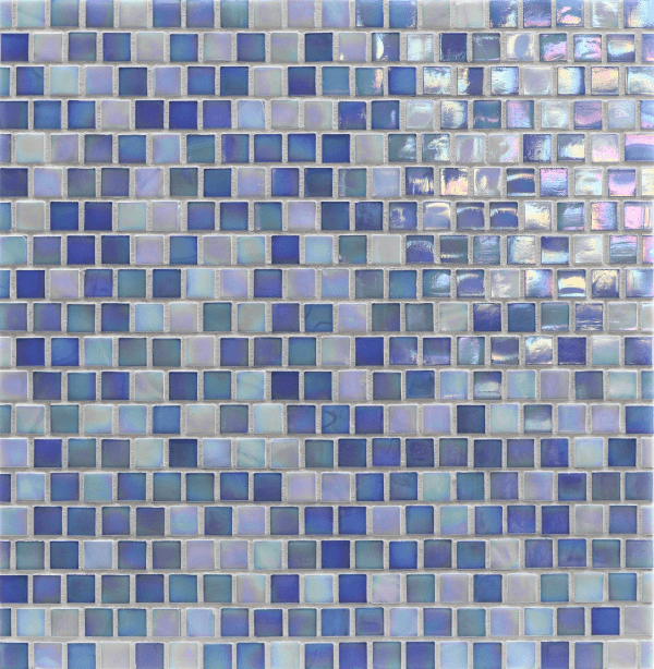 Waterfall 5/8″ x 5/8″ (Aquarius Series) Glass Pool Tile