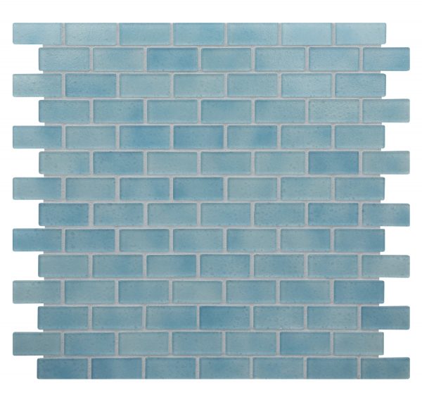 Angelite 3/4″ x 1-5/8″ (Quartz Series) Glass Pool Tile